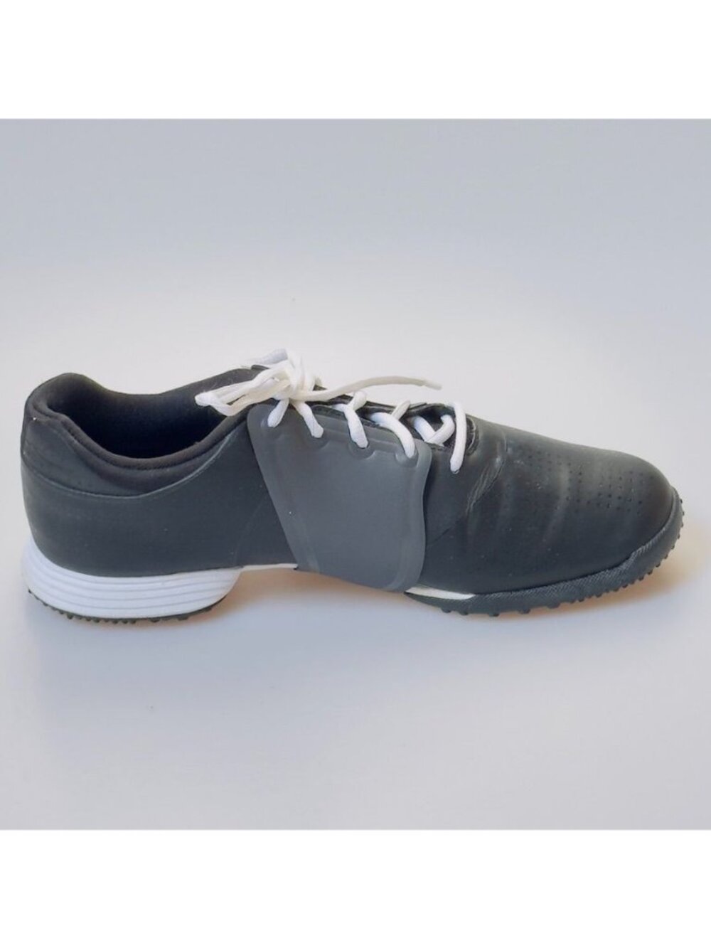 NIKE LUNARLON Women's Shoes Golf Black Blue Grey White Laces Size 7.5 - Picture 5 of 10